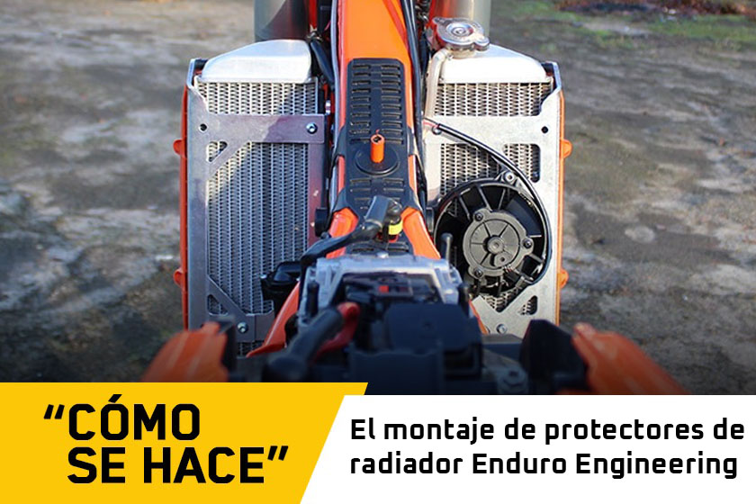 Cómo se Hace: El montaje de los protectores de radiador Enduro Engineering, KTM 300 EXC TPI
