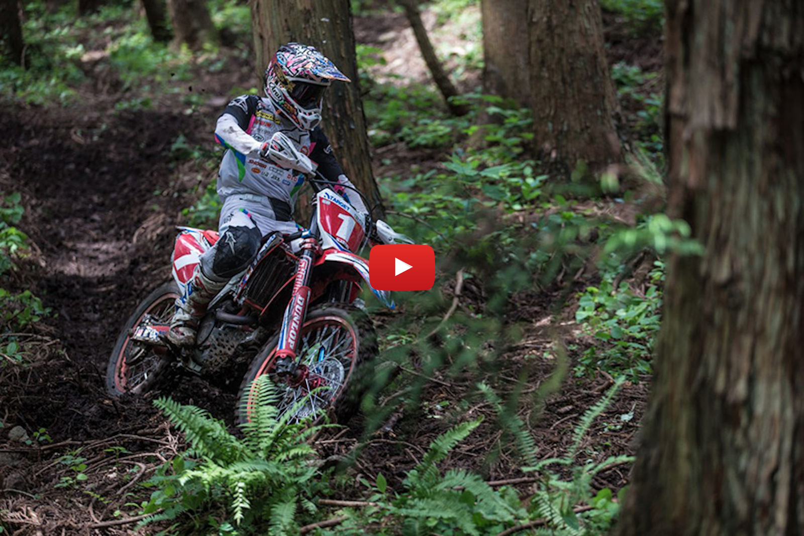 CRF450RX versus YZ125 for Japanese Enduro Championship honours
