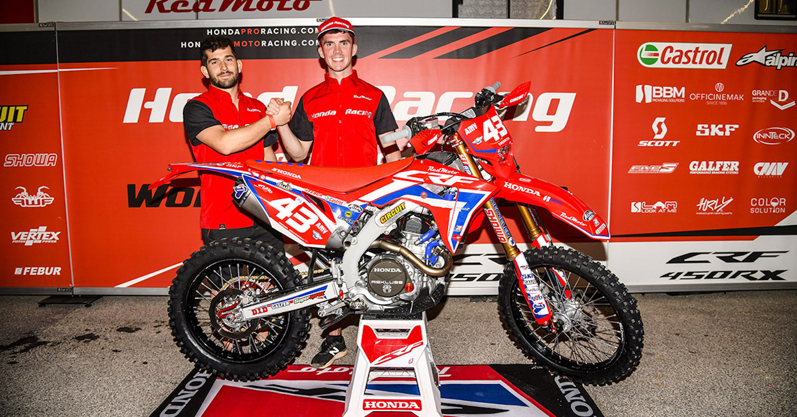 Daniel McCanney signs with Honda Racing RedMoto World Enduro Team for 2020 