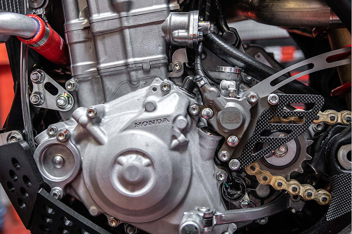 Spotted: Honda CRF450 hydraulic clutch – S2 Motorsport upgrade 