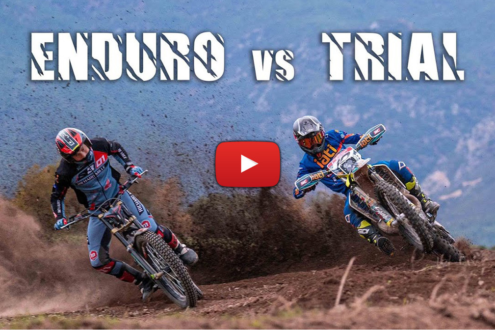 Cara a cara: Enduro vs Trial