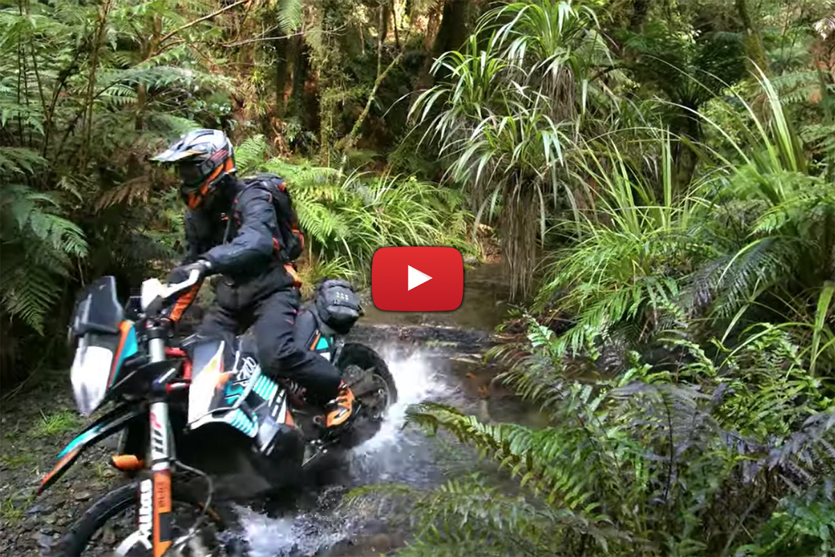 KTM Adventure Bikes – Kiwi trail ride goals with Chris Birch