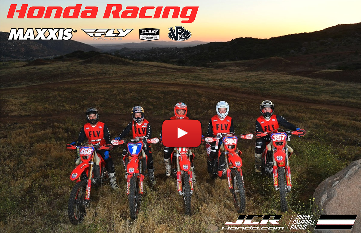 2020 JCR Honda Team video