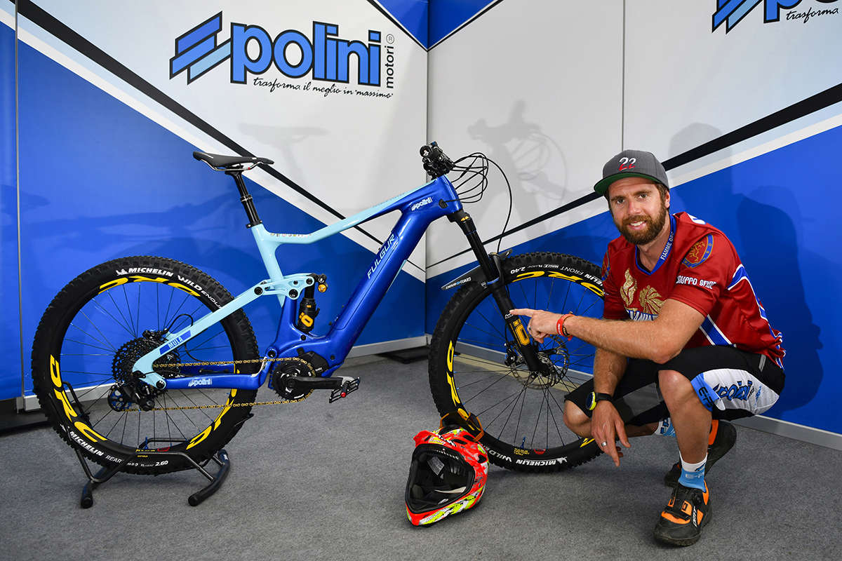 Polini entra en el sector del E-MTB – Thomas Oldrati cambia el motor por los pedales