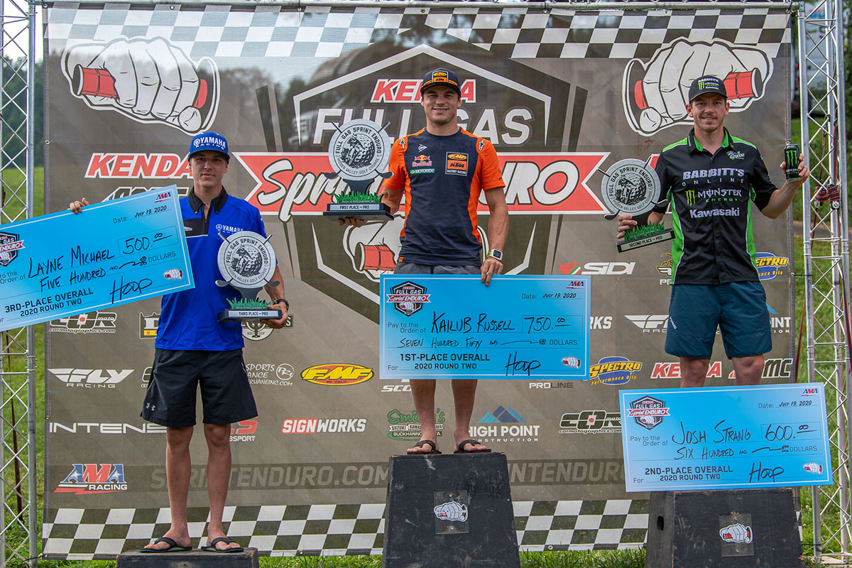Russell and Strang to the wire at Full Gas Sprint Enduro Rnd 2