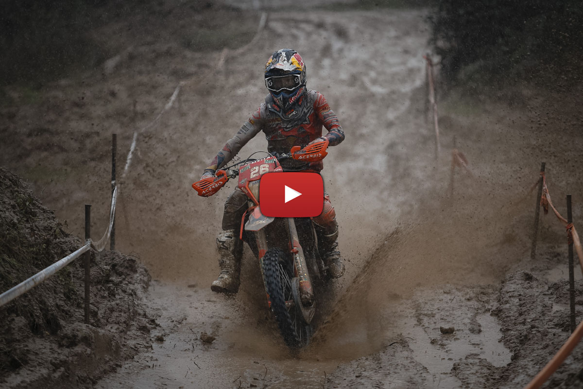 EnduroGP final day video highlights – mud, sweat and tears