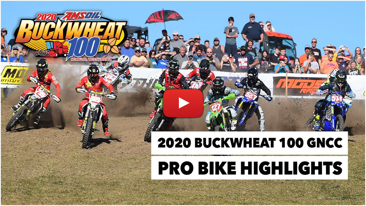 GNCC: The Buckwheat 100 – final round of 2020 