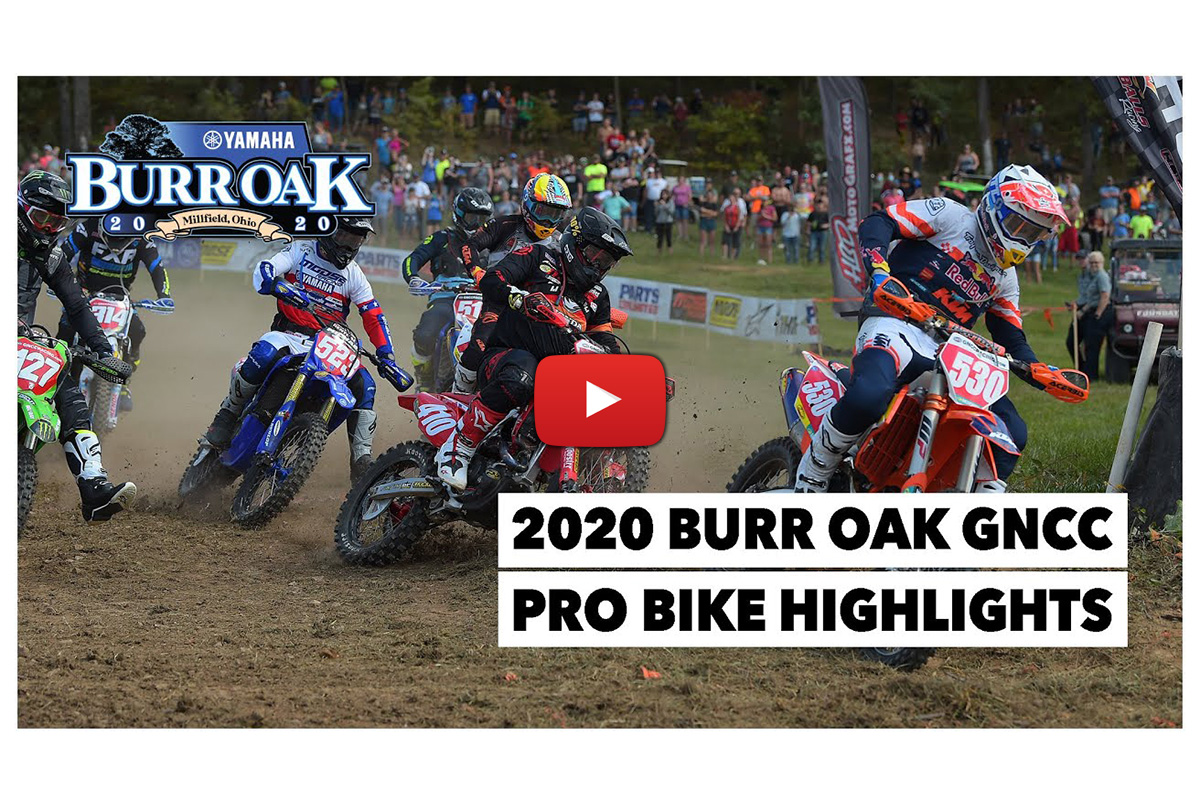 GNCC: Burr Oak Pro bike highlights – Baylor’s second win of 2020