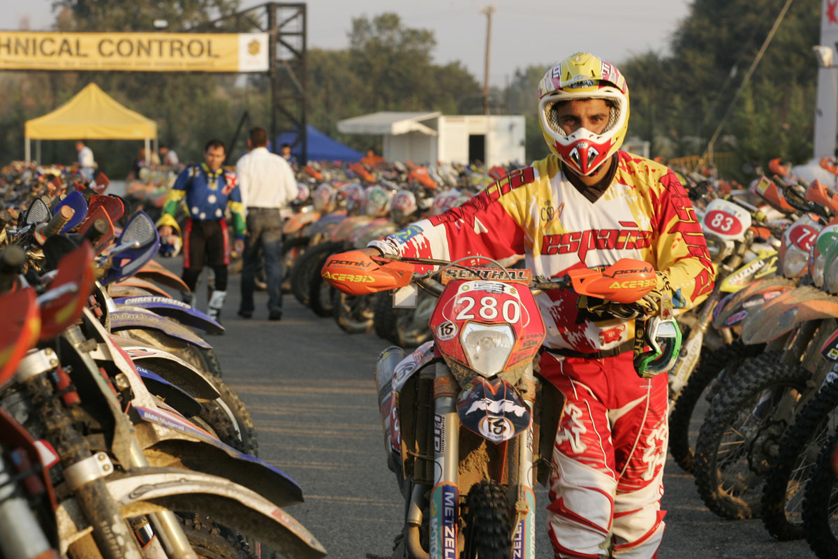 ISDE history: Six Days in Serres 2008 with Ivan Cervantes