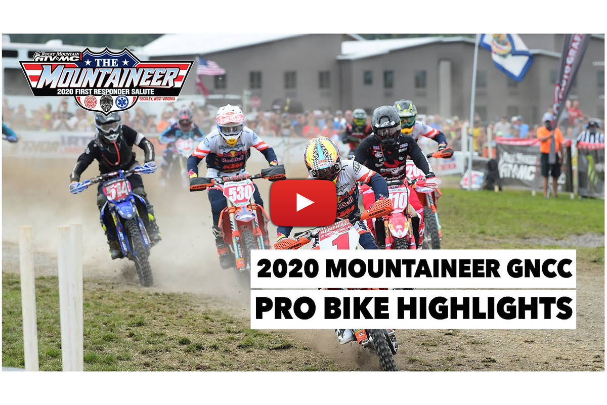 Mountaineer GNCC: Pro bike highlights – Baylor's mission statement