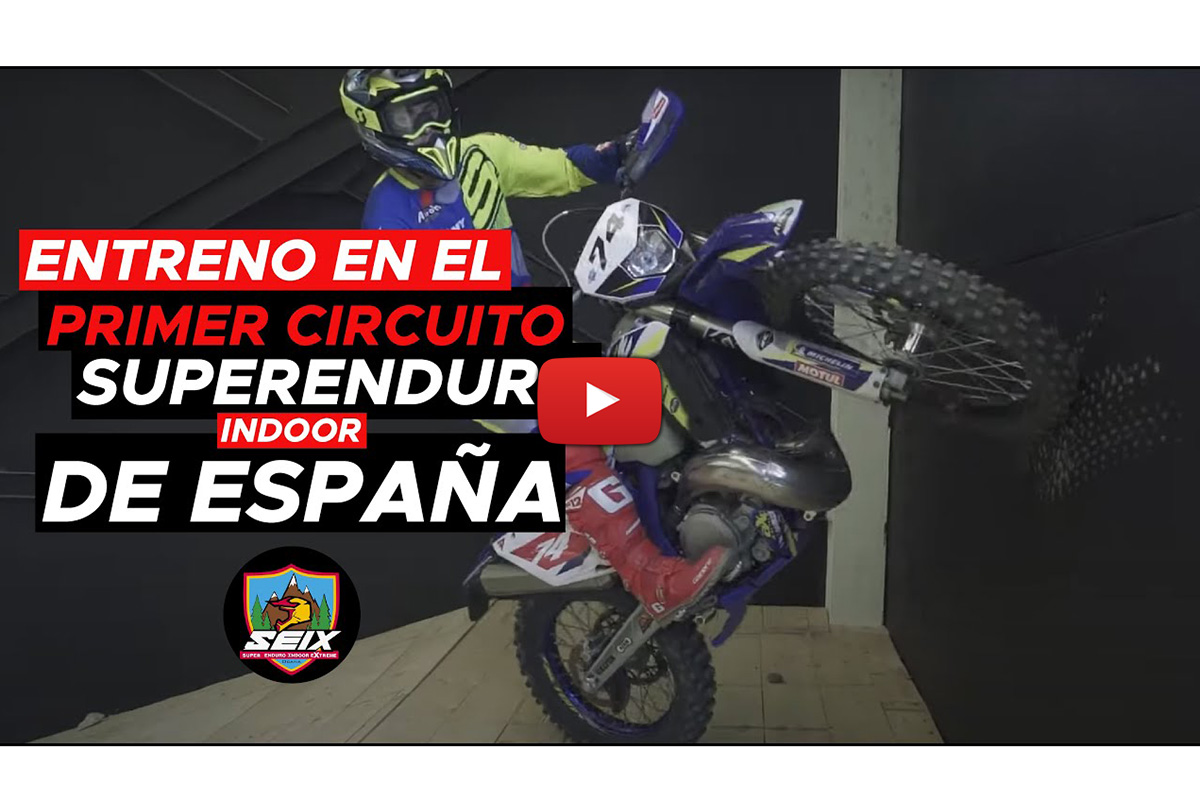 New pay and play SuperEnduro training track with Mario Roman
