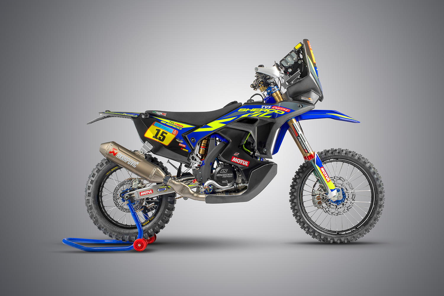 First look: “100% new” Sherco 450 SEF Rally heading to Dakar 2022