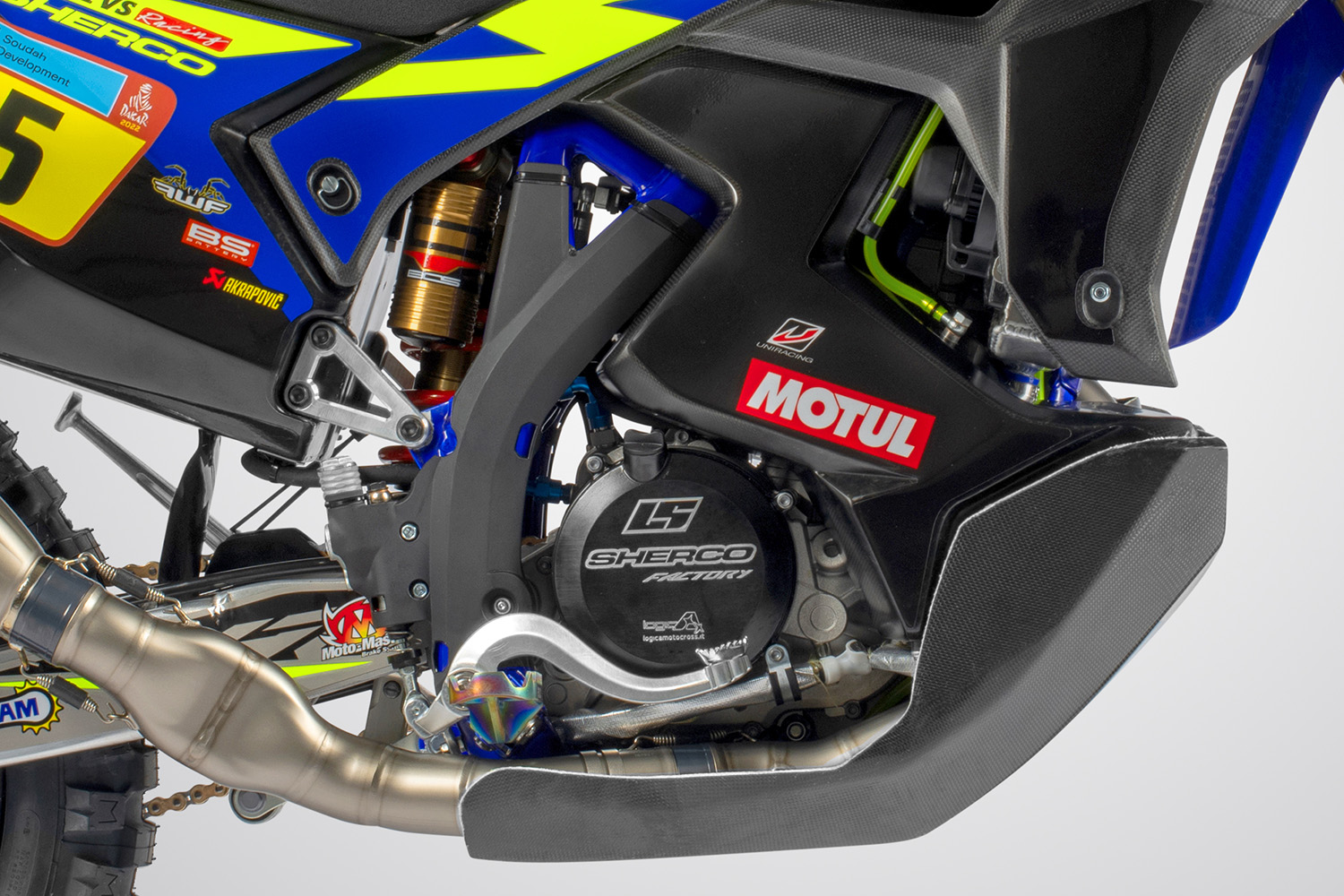 Sherco Factory Racing has revealed the 450 SEF Rally race bikes ahead of th...