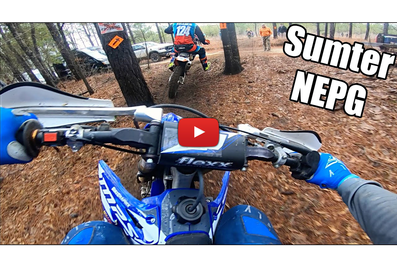 Sumter National Enduro onboard – Yamaha two-stroke in the woods
