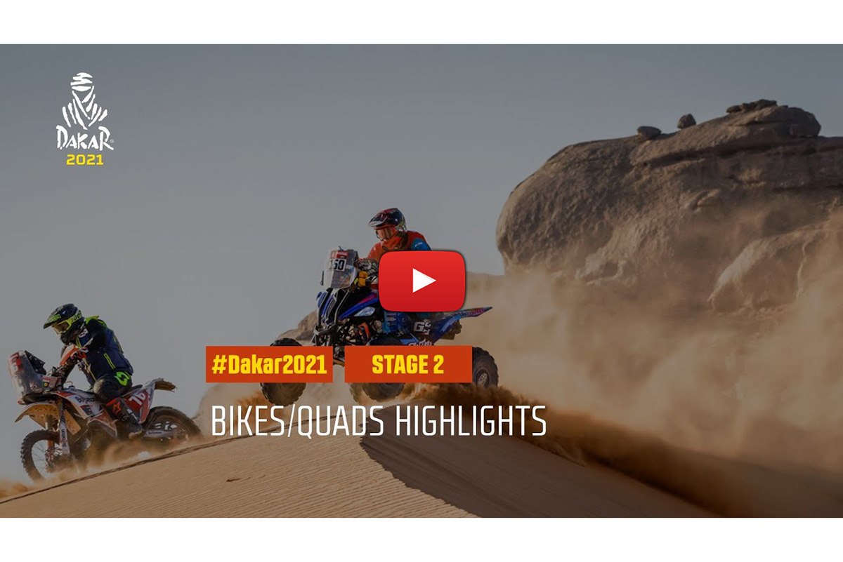 Dakar Rally 2021: Stage 2 video highlights