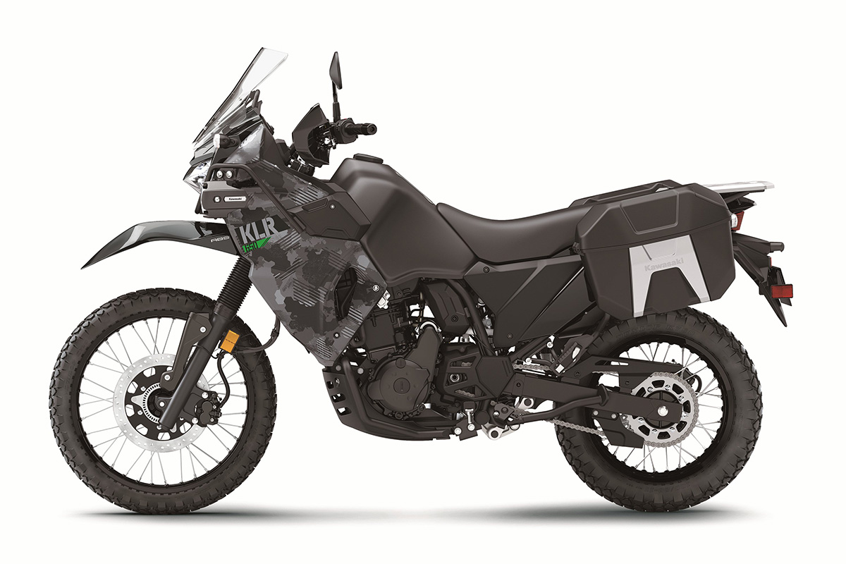 Kawasaki update legendary KLR650 dual-sport motorcycle