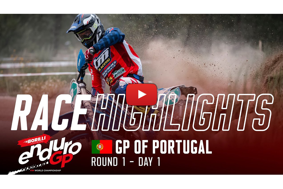 EnduroGP: Video highlights from day 1 in Portugal