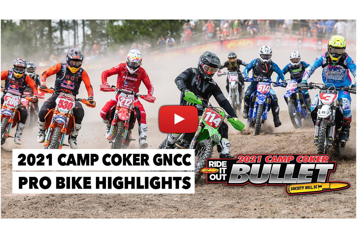 Mejores momentos GNCC 2021: la lucha de Baylor y Strang en el Camp Coker Bullet