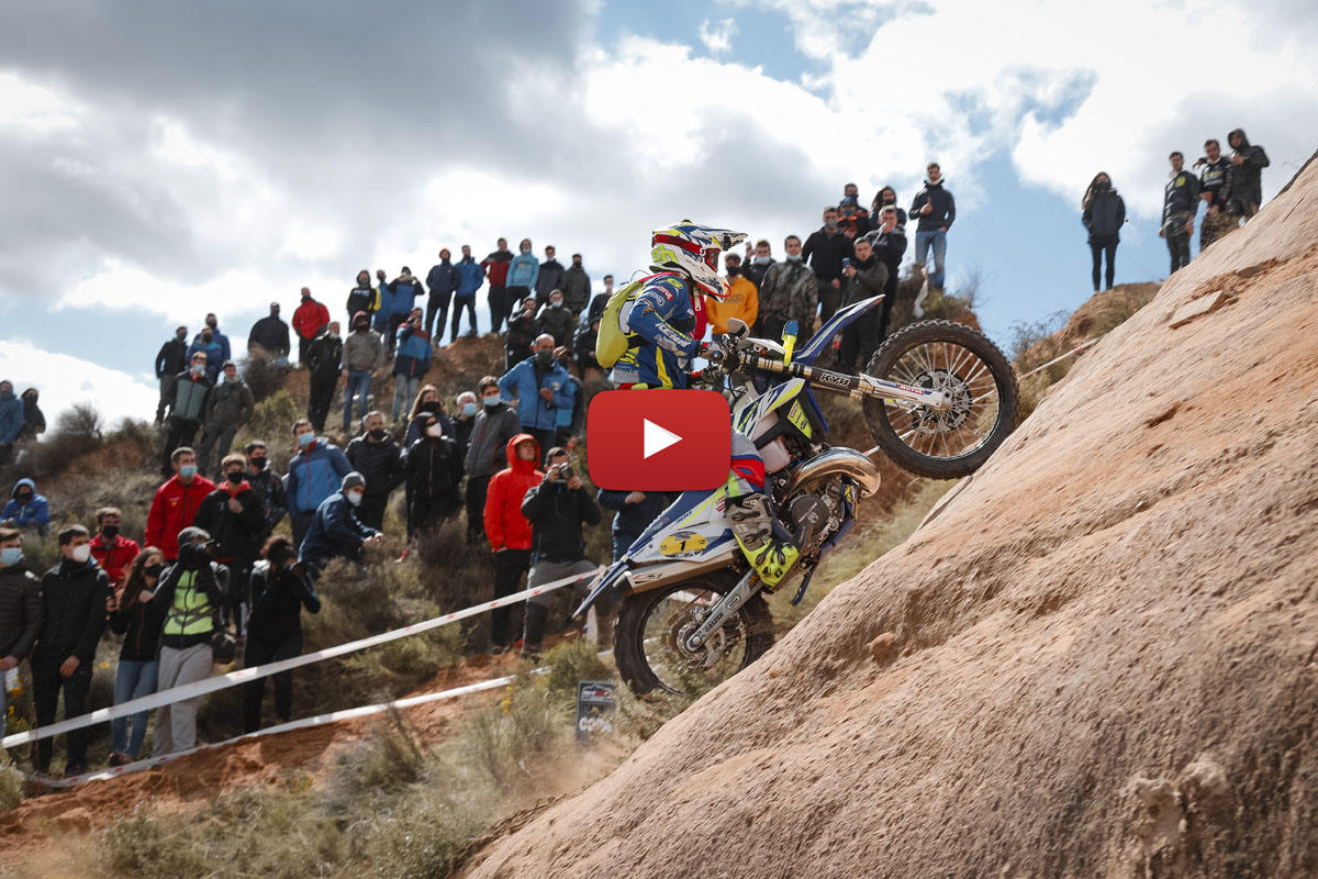 Spanish Hard Enduro video highlights – Mario Roman conquers extreme Rnd2
