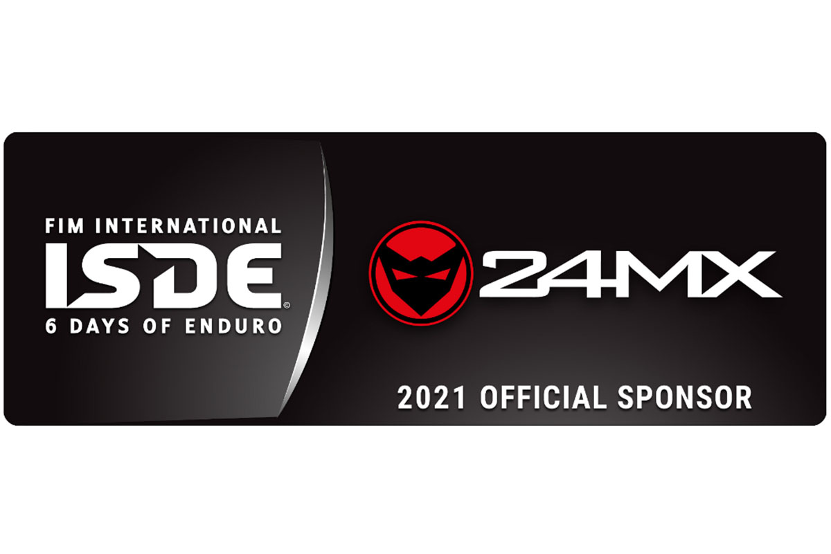 24MX nuevo patrocinador oficial de los FIM ISDE de Italia 2021