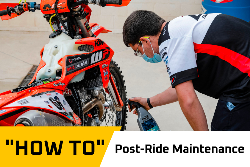 How to: post-ride ‘must do’ maintenance rituals