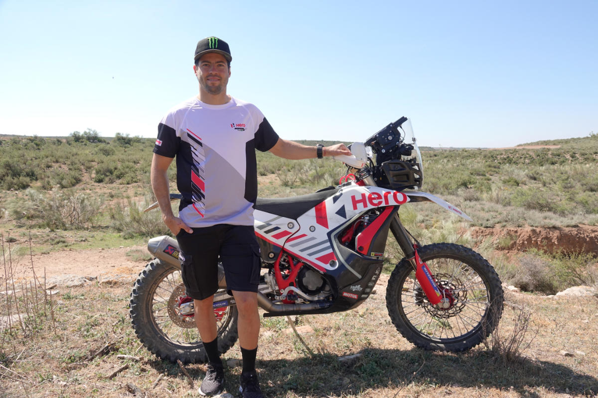 Franco Caimi Signs with Hero MotoSports Rally Team