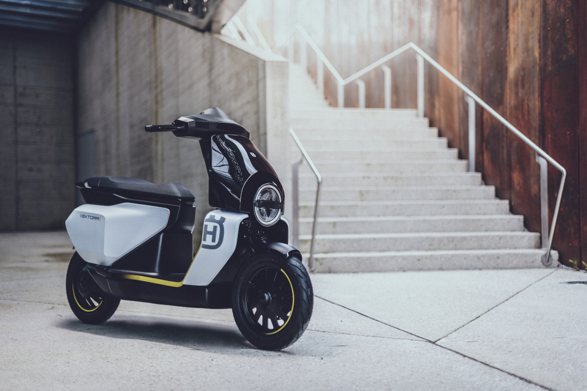 Husqvarna presenta el scooter eléctrico Vektorr Concept