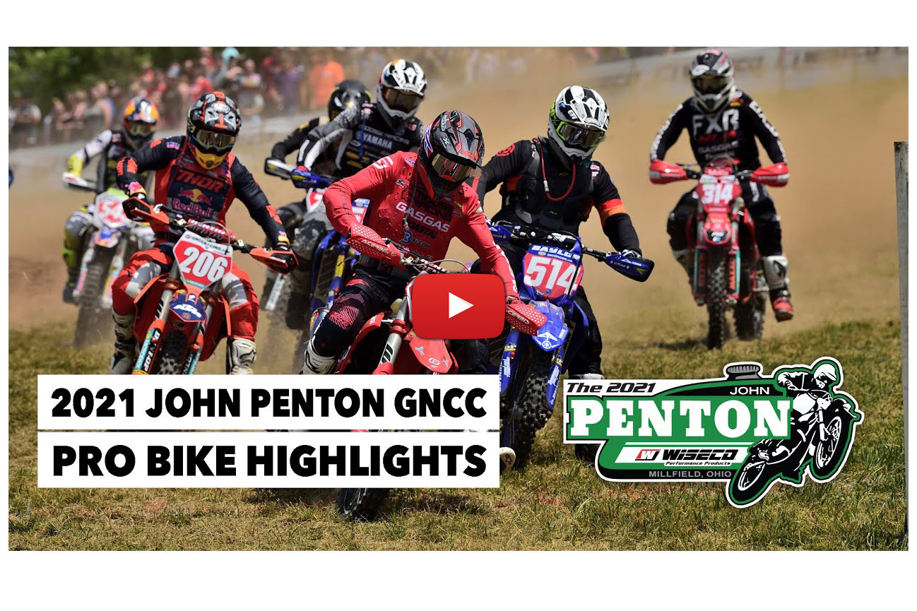 2021 John Penton GNCC Pro Bike Highlights