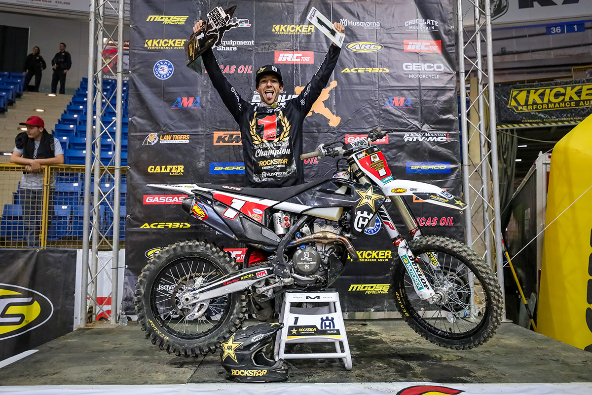 2021 EnduroCross: Webb returns with double win – Haaker equals Taddy with title No5