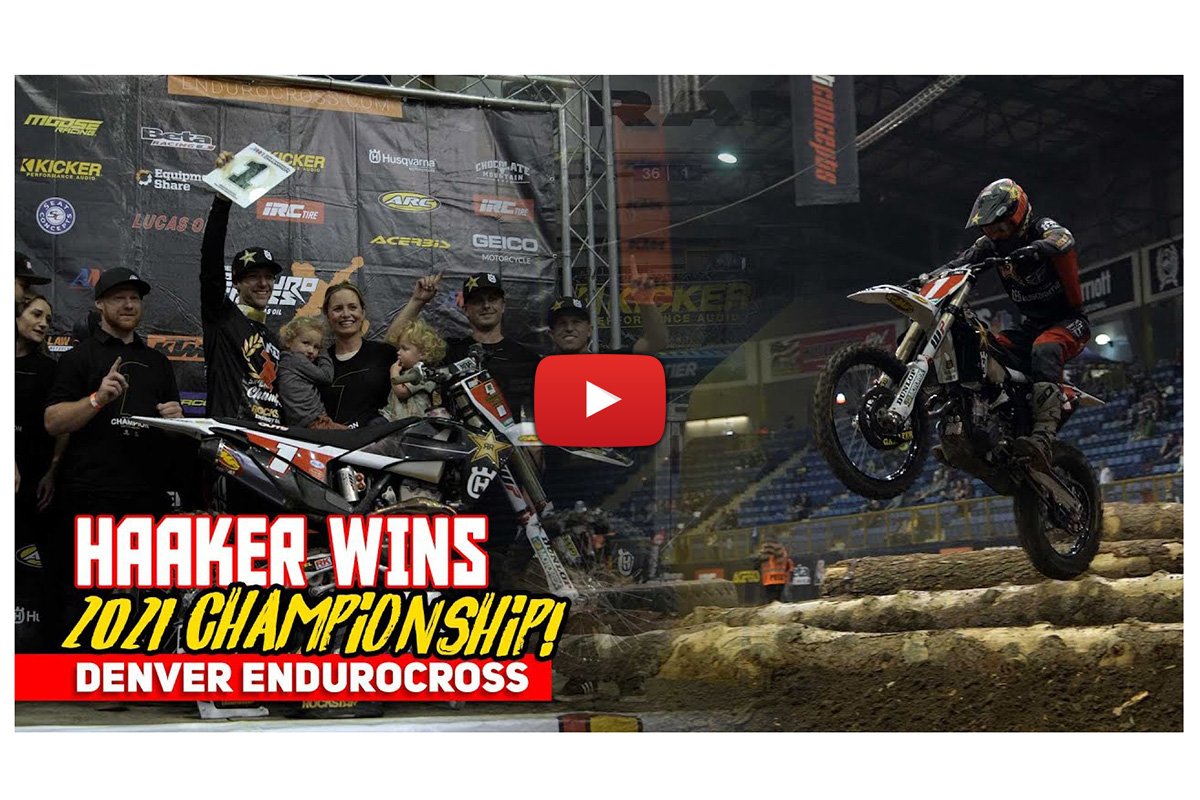 AMA Endurocross: Round 5 Highlights – Haaker crowned 2021 champion