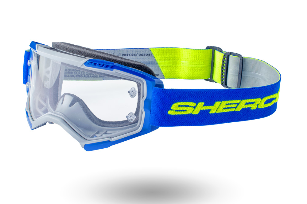 Sherco and Scott team up with new goggles