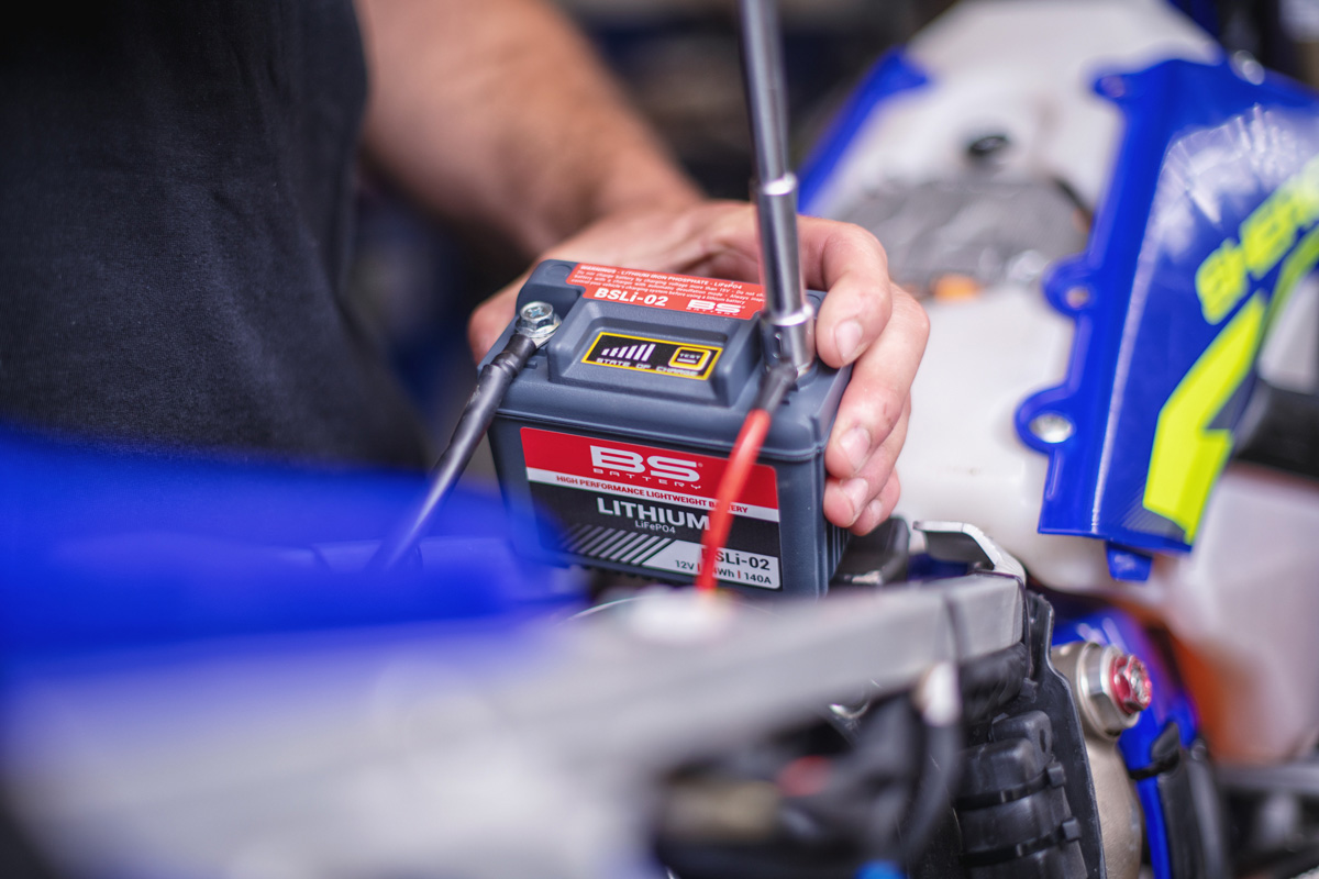 Sherco team up with BS Batteries