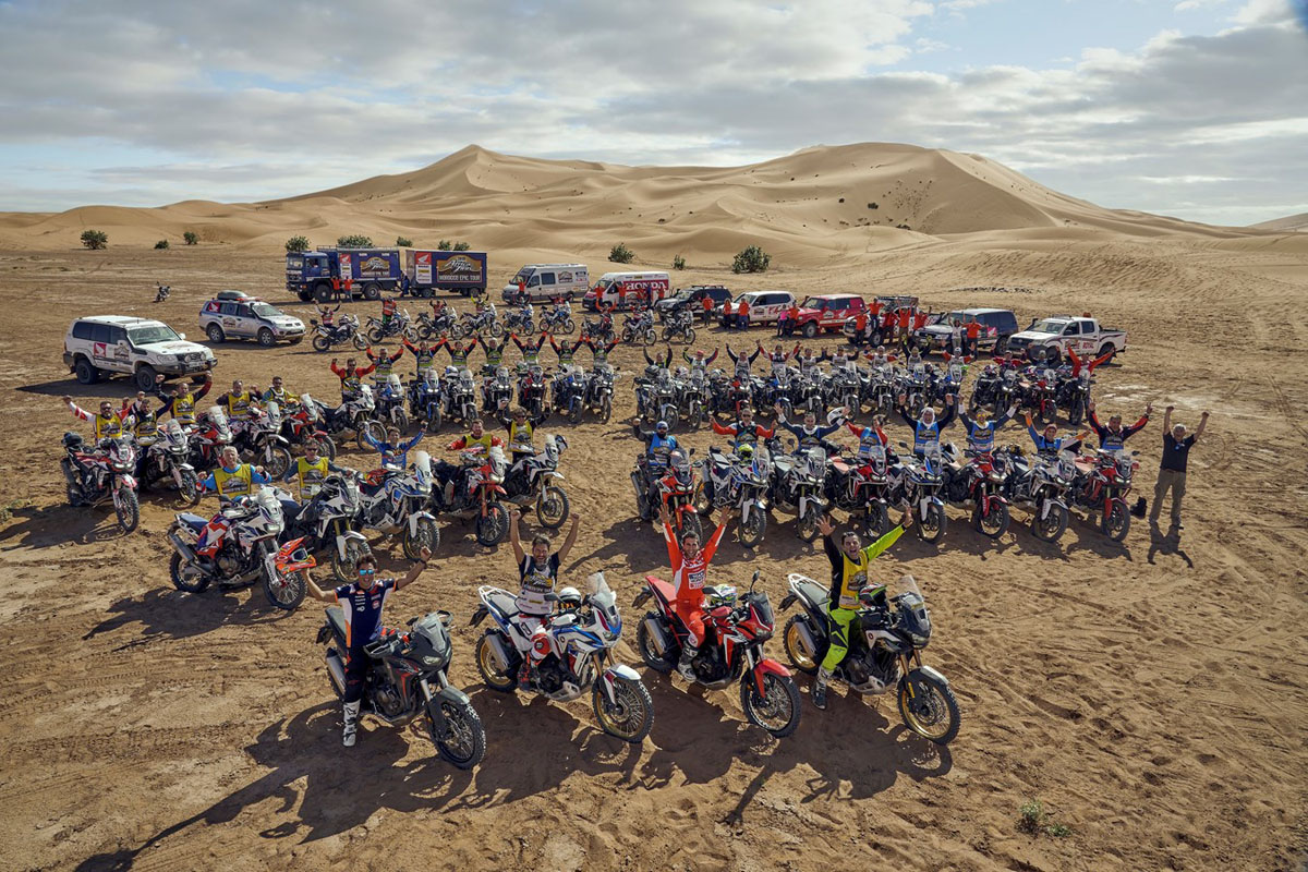 El Africa Twin Morocco Epic Tour de Honda regresa en 2022 - Será del 22 al 30 de septiembre en el desierto de Merzouga