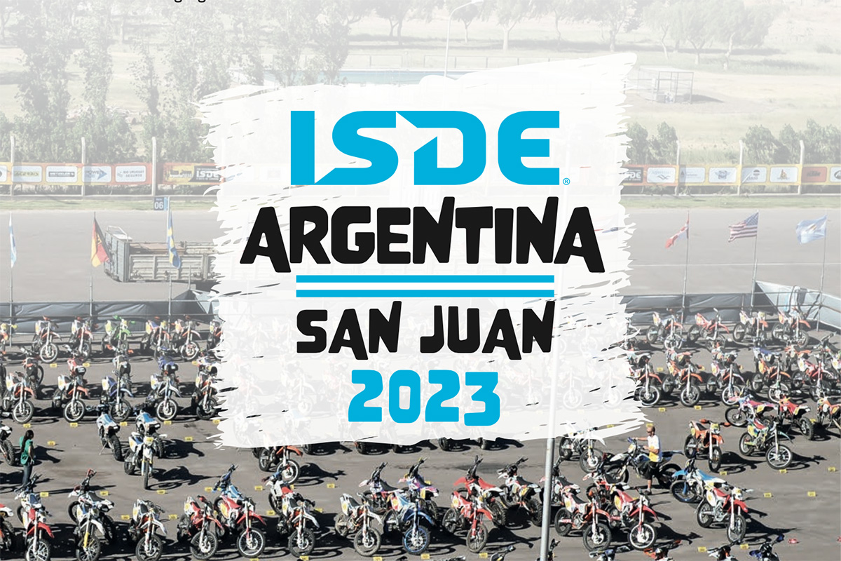 Los ISDE 2023 se celebran en noviembre en Argentina