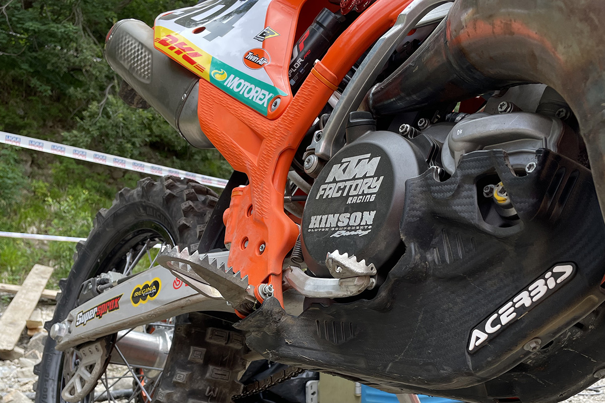 Spotted: Mani Lettenbichler’s KTM EXC 300 Hard Enduro set-up