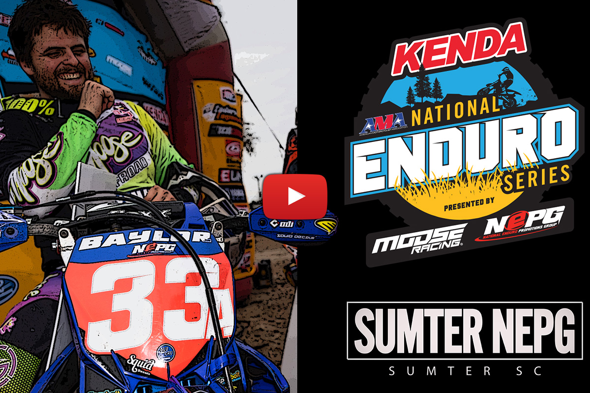 2022 Sumter National Enduro Rnd1 video highlights