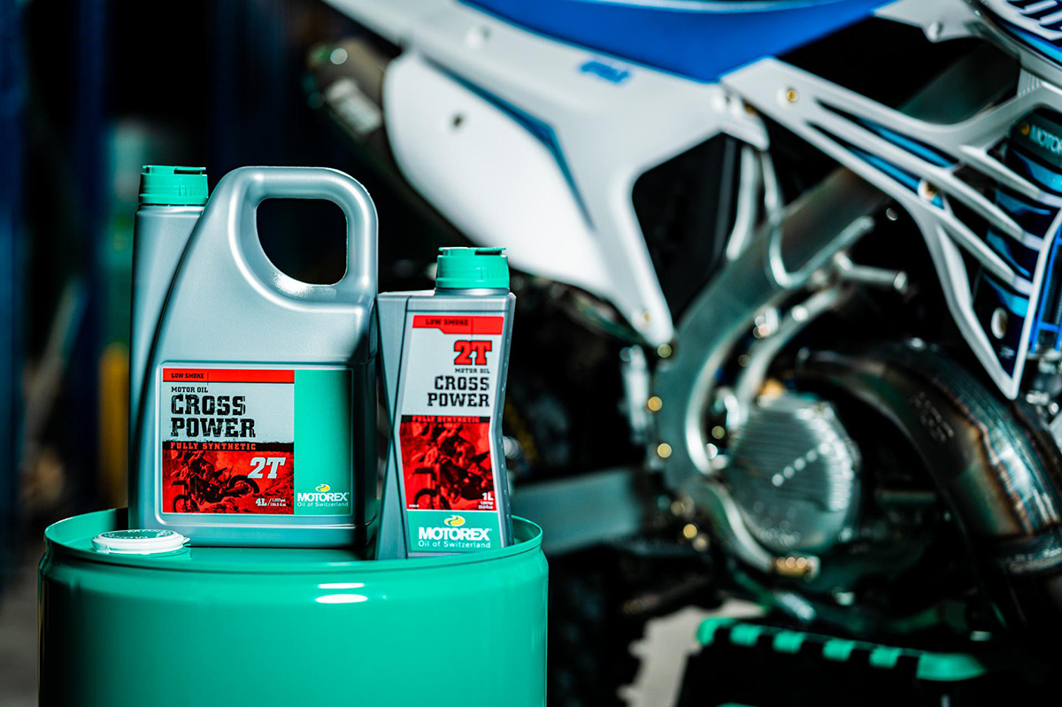Motorex nueva marca oficial de lubricante de TM Racing