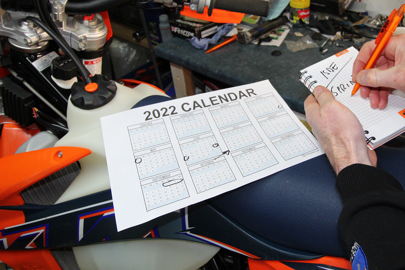 La Lista: Calendario completo de Carreras de Enduro Internacionales 2022
