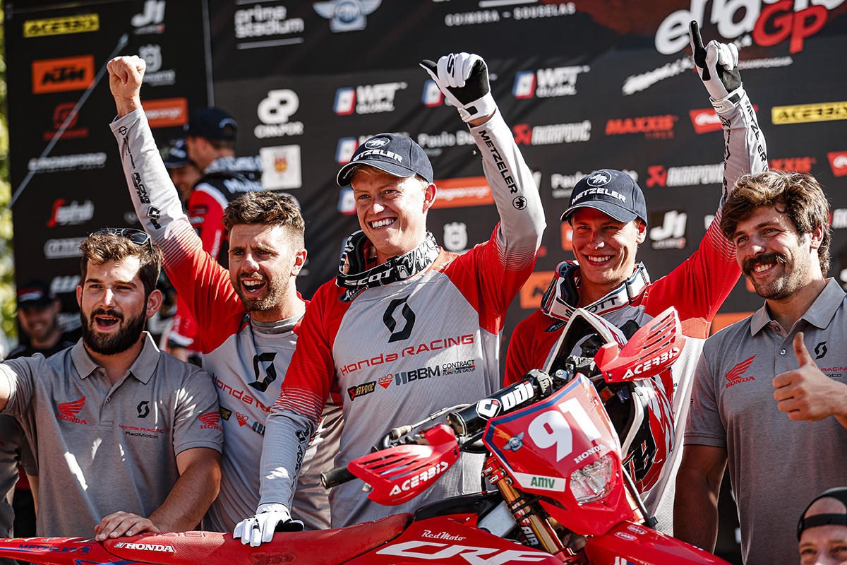 2022 EnduroGP results: First victory since 2017 for Nathan Watson on day 1 in Portugal