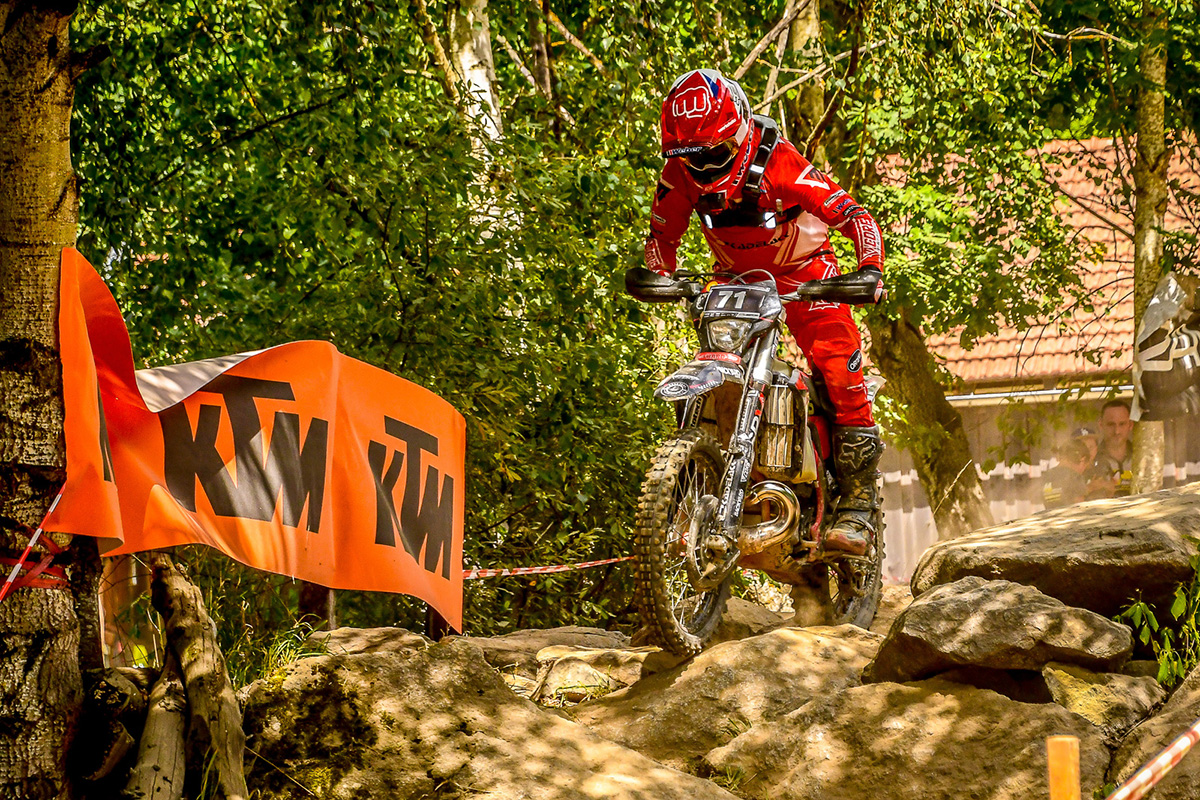 Hard Enduro Series Germany: Gallas victorious in Bavarian Forest
