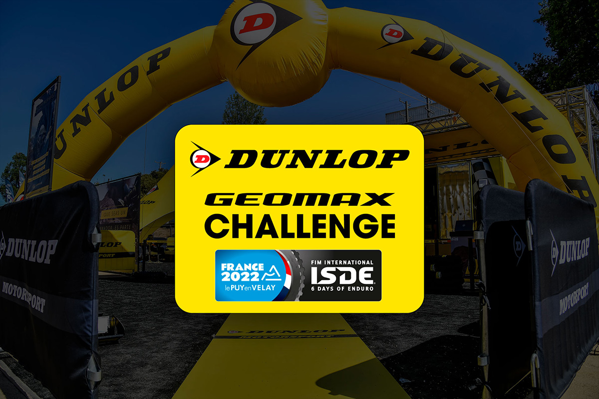 ISDE 2022: Dunlop Geomax Challenge competition