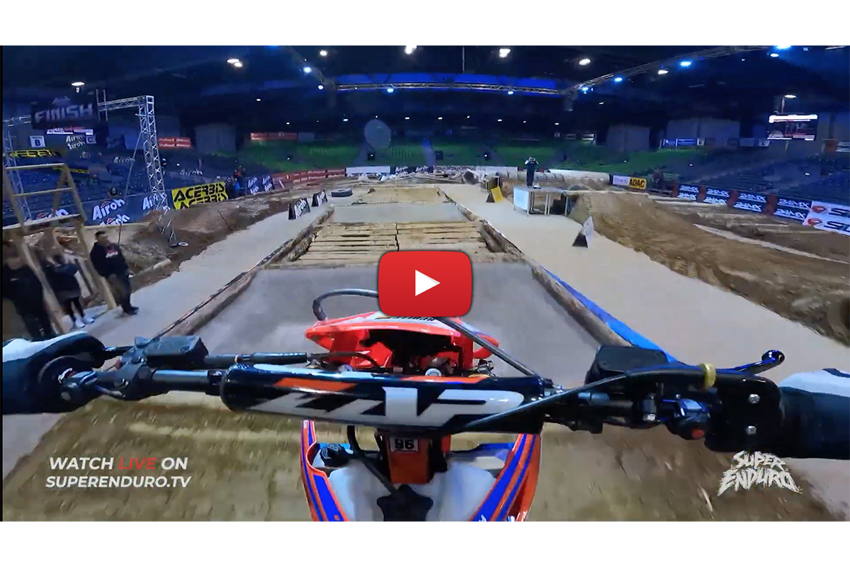 SuperEnduro GP of Germany onboard track preview