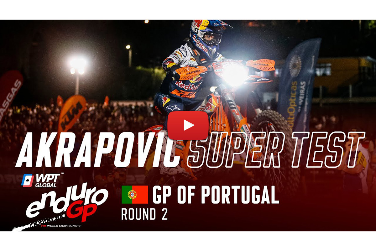 2022 EnduroGP: Portugal GP Super Test highlights