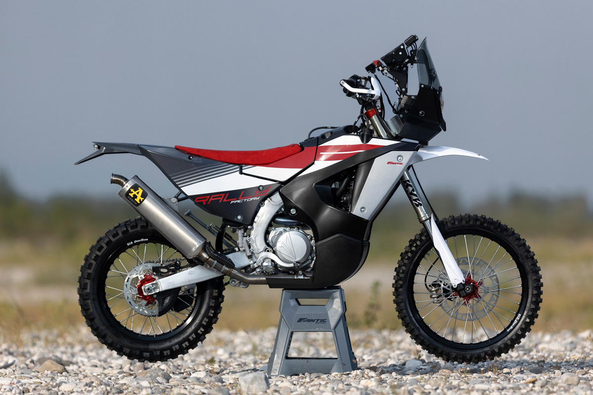 First look: Fantic announce XEF 450 Rally production rally bike