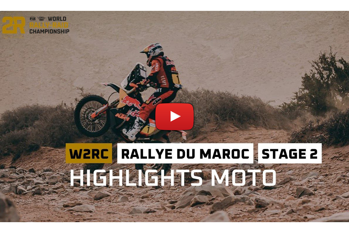 World Rally-Raid Championship: Rallye du Maroc stage two results and video highlights