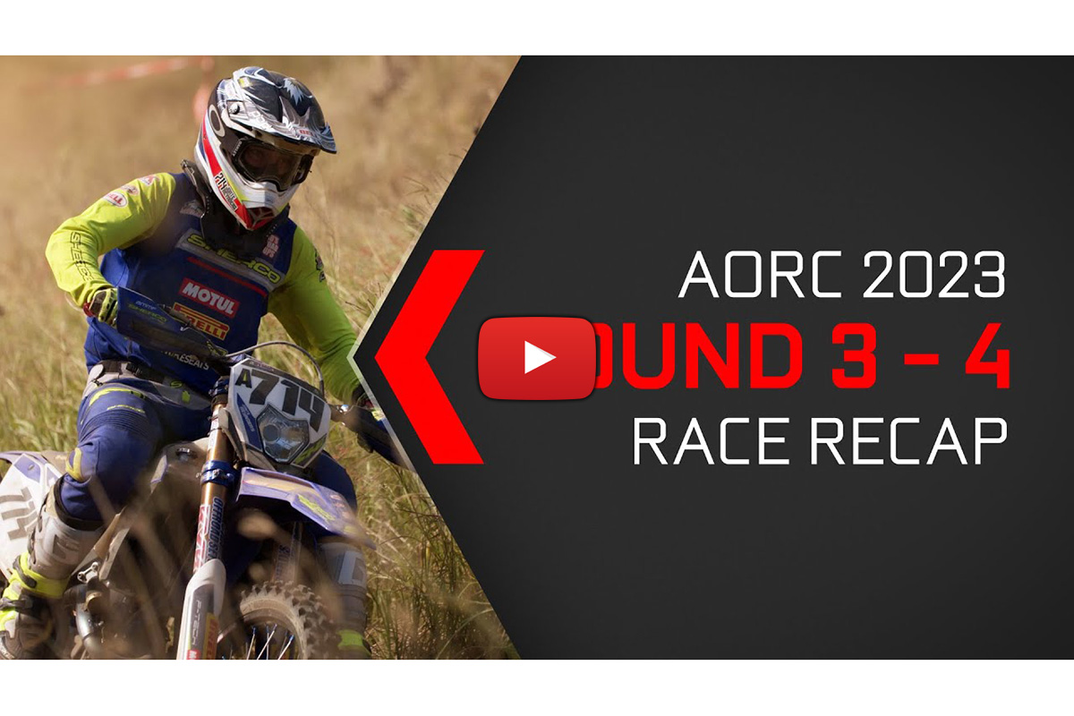 AORC rounds 3+4 video highlights – Green and Reynders clock day wins in Queensland Moto Park