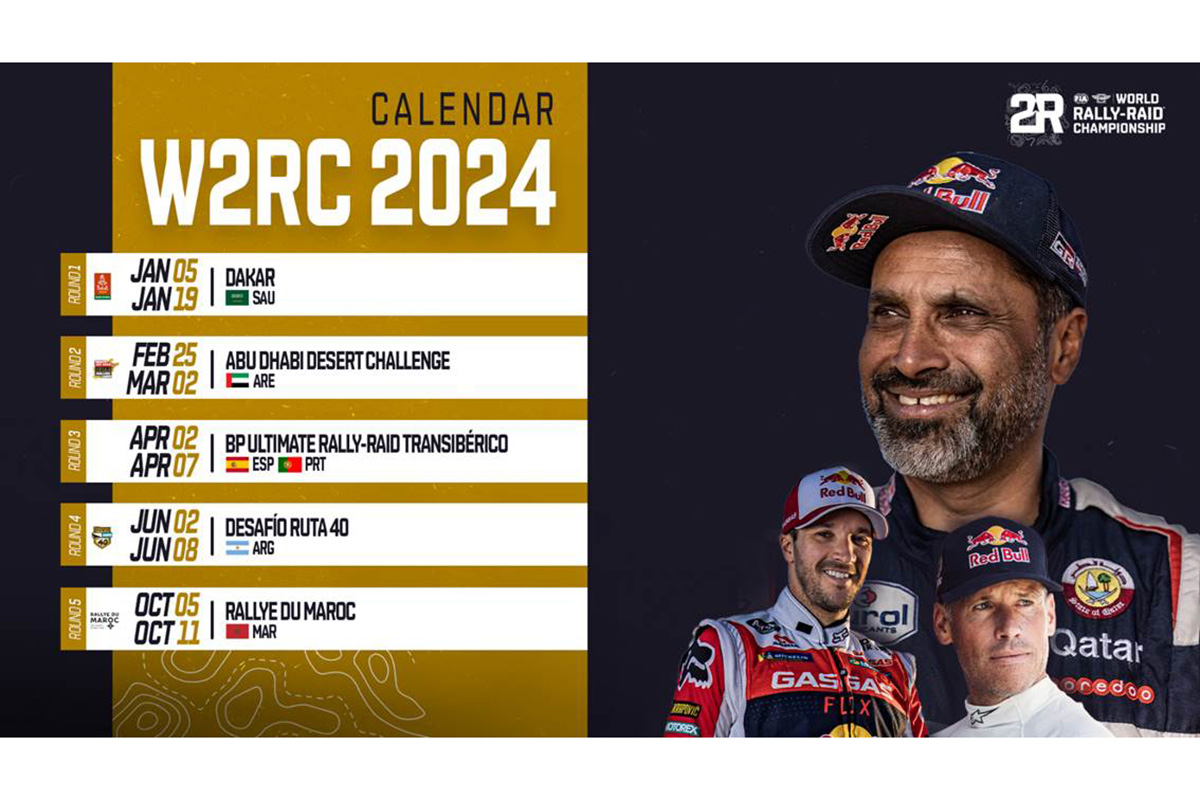 2024 FIM World Rally-Raid Championship calendar – new European round in Portugal and Spain