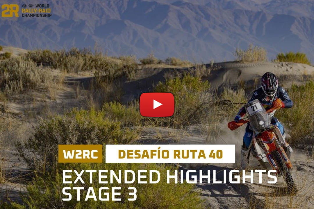 Desafio Ruta 40: Results and video highlights from stage 3
