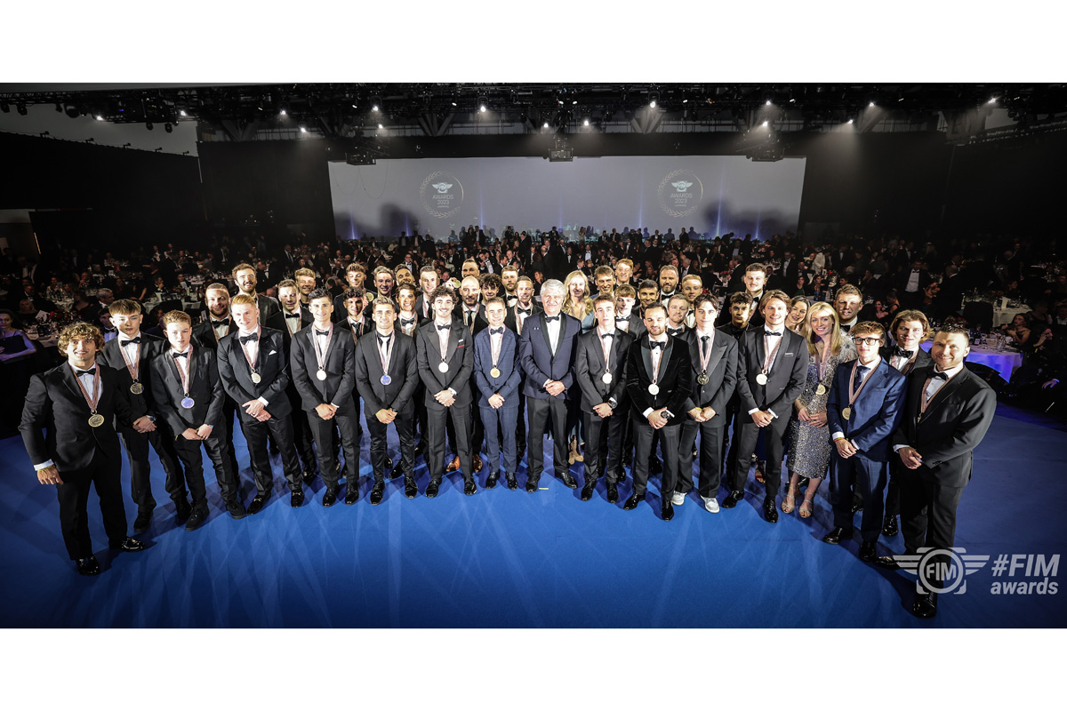 Stars of World Enduro Honoured at 2023 FIM Awards Gala