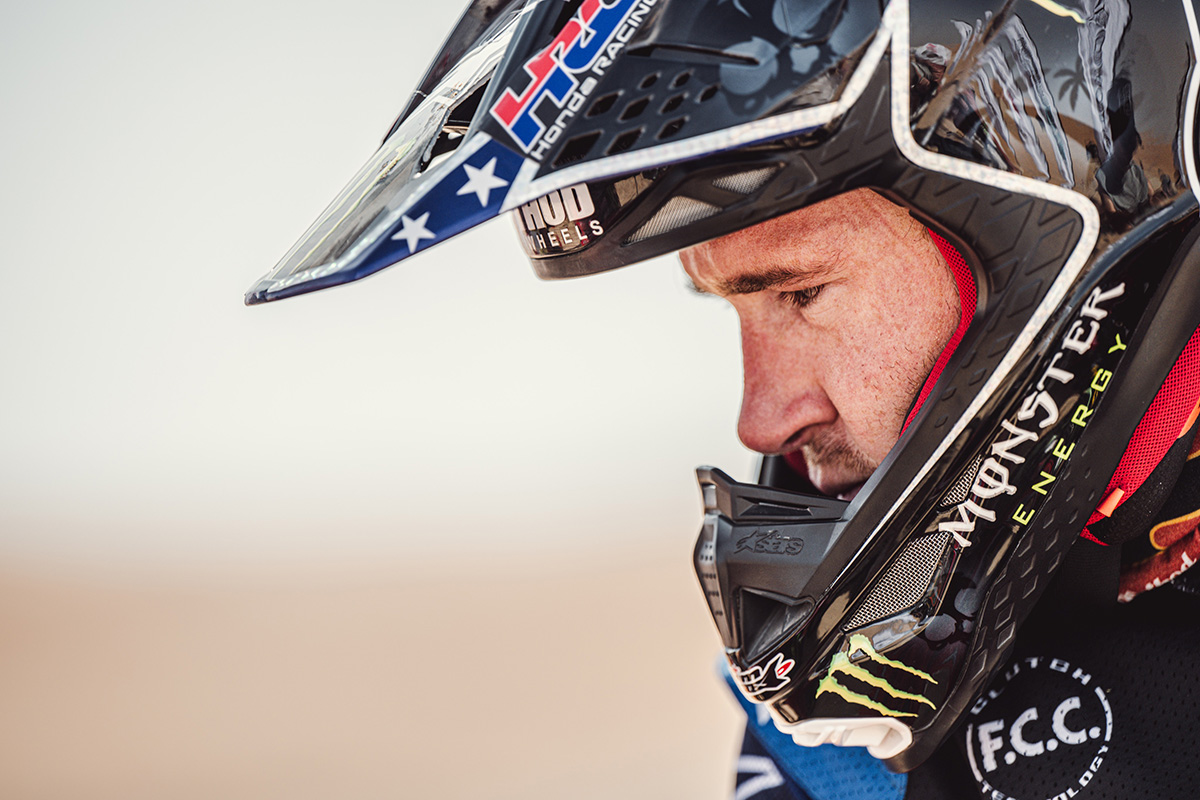 Ricky Brabec crashes out of the 2023 Dakar Rally